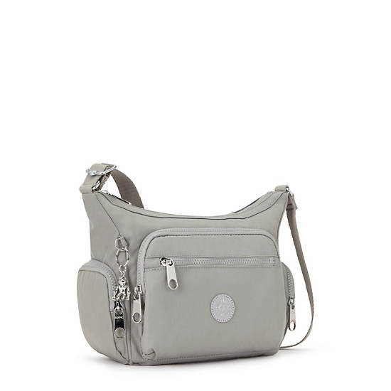 Bolsos Cruzados Kipling Gabbie Small Grises Plateados | MX 1138RV